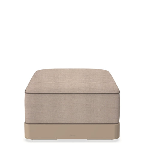 Ottoman Brisa, Duna (Taupe) - Fabric Mud / Mocha