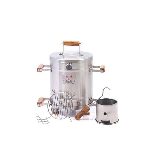 Linea 304. Asador Tipo Barril Pequeño.